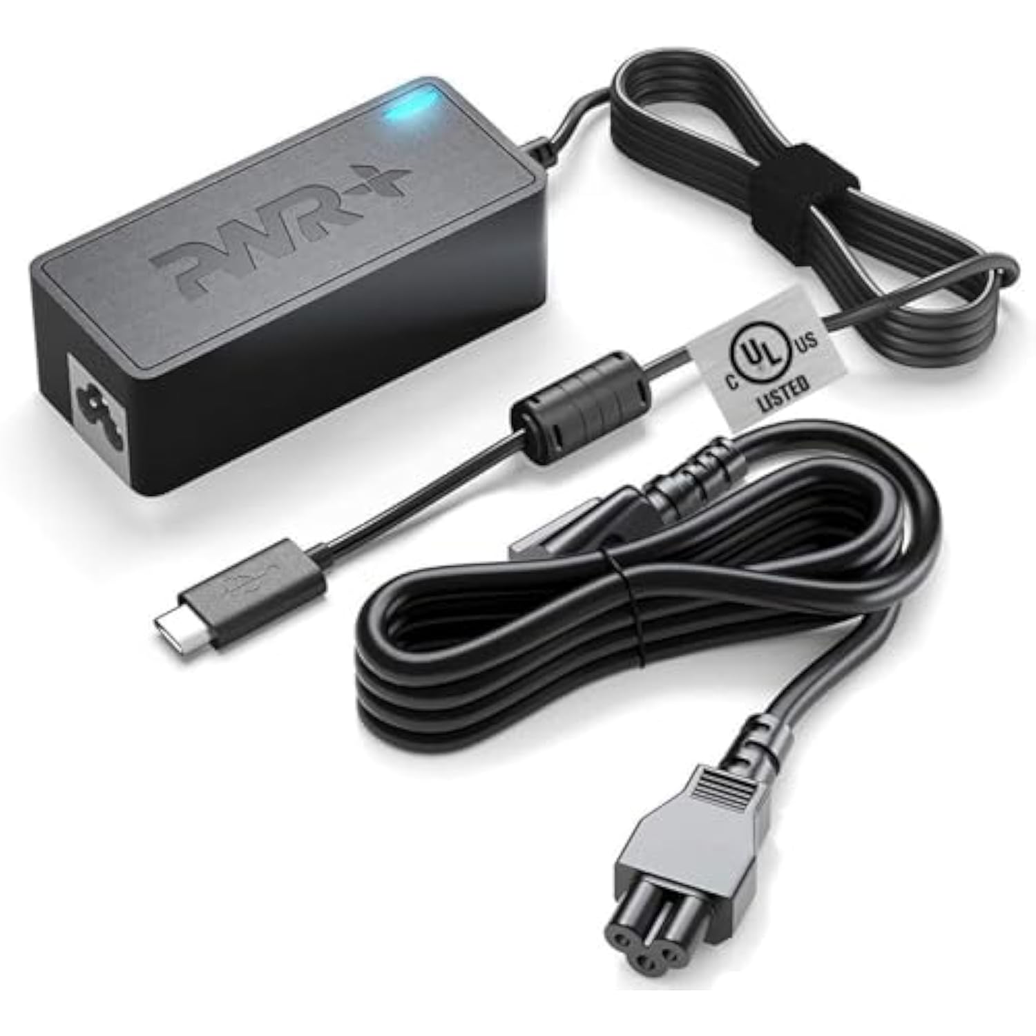 USB-C Laptop Charger for LG Gram 14 15 16 17 Pro 2-in-1 - Extra Long Power Cord (UL Safety Certified)