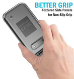 Clear Case for Nokia 2780 2760 Flip Phone, Transparent Hard Shell Slim Cover (Screen Protection, Textured Grip)