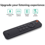 Voice Remote For Mini And Pro Audio Streamer, Push-To-Talk, 4 Music Preset Buttons