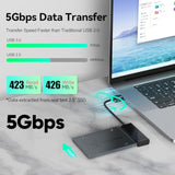 Sata To Usb 3.0 Adapter, Usb To Sata Adapters 2.5" Ssd To Usb Sata Iii Hard Dr