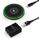 Wireless Charger Fast Charging Pad For Samsung Galaxy S25 Ultra S25+ S25 S24 S23 Fe S22 S21 S20 S10, 15W Android Wireless Charger Phone Charger Station For Iphone 16 15 14, Google Pixel 9A 9 Pro Xl 8A