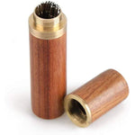 25Pieces Hand Sewing Big Eye Needles Sharp Needle?With Solid Wood Needle Case For