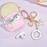 (With Lock) Clear Case Compatible For Cute Apple Airpods Pro 1/2 Cases Women, Tpu Transparency Air Pods Pro 1St 2Nd Generation Earbuds Case Bling Keychain For Airpod Ipod Pro2/1