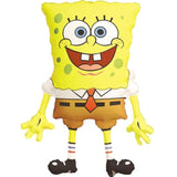 Spongebob's Birthday Party Supplies 7pc Foil Balloon Bouquet Decorations