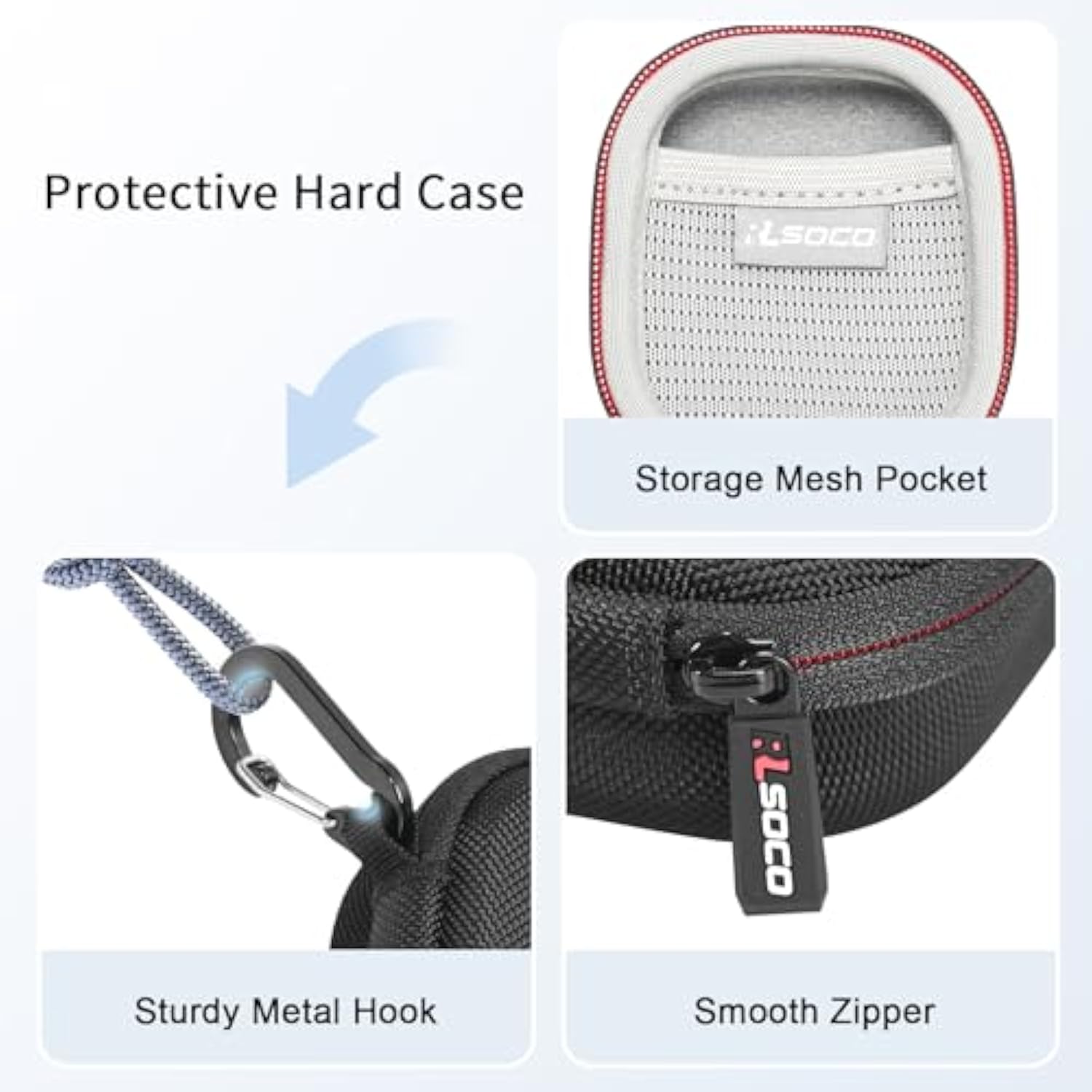 Hard Case For Bose Quietcomfort Ultra/Quietcomfort Ultra 2/Quietcomfort Earbuds Ii/Earbuds 2 Wireless Noise Cancelling Earbuds (Black)