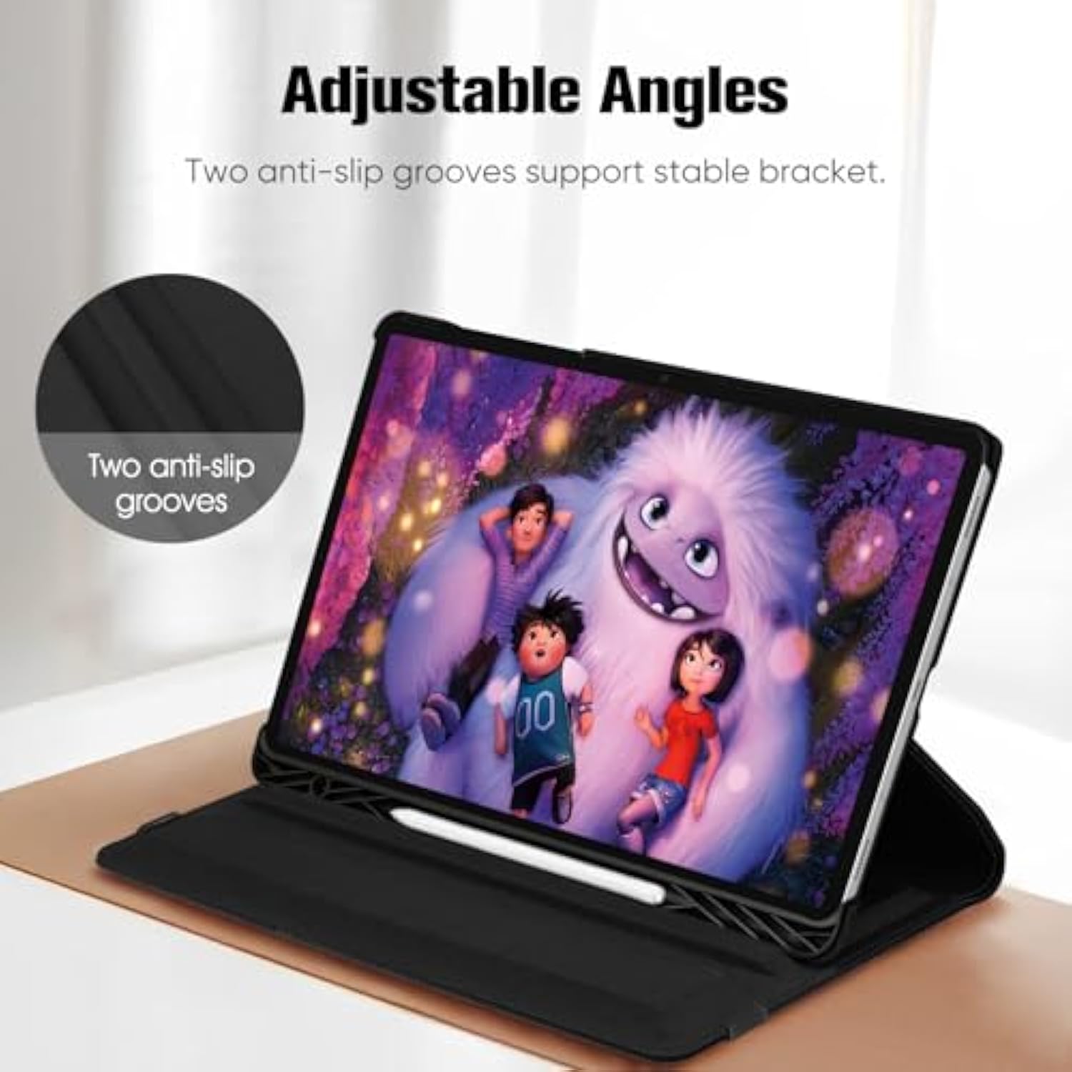 Fintie Rotating Case for Samsung Galaxy Tab S9 FE+ Plus/Galaxy Tab S9+ Plus 12