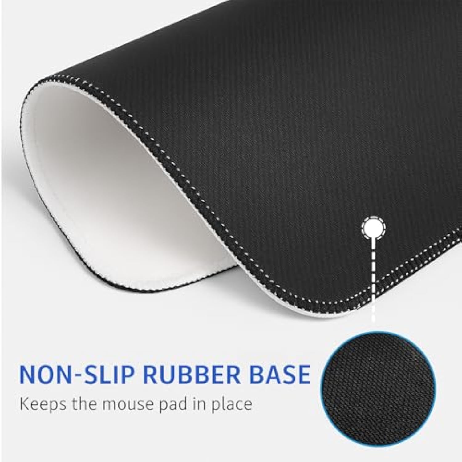 Goth Bookish Mouse Pad - Gothic Book Lovers Gifts, Gothic Office Supplies, Waterproof Non-Slip Rubber Base Skeleton Skull Mousepad For Wireless Mouse 7.9X9.5 Inch