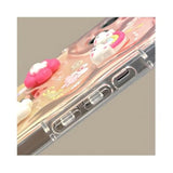 Cute Rainbow Rabbit Duck Kawaii Cartoon Animal Phone Case for iPhone 11 - Pink
