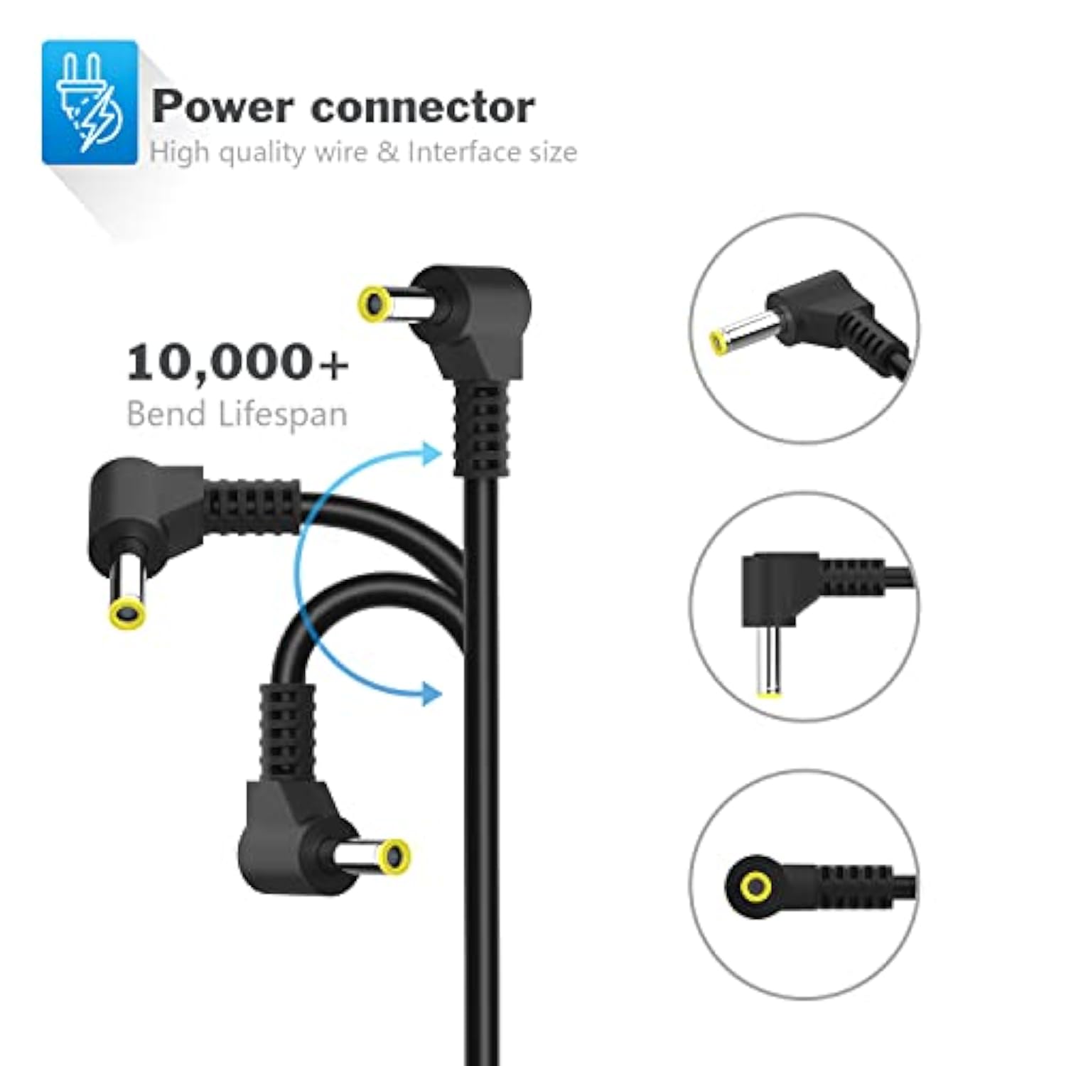 12V 2A Laptop Charger For Gateway Power Cord, Computer Wall Charger Gateway Gw