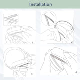 Prime Replacement Earpads Compatible With Plantronics Rig 800 Lx/Rig 800 Hs/Rig 800 Hd Gaming Headsets Ear Pads Cushion(Protein Leather/Memory Foam)