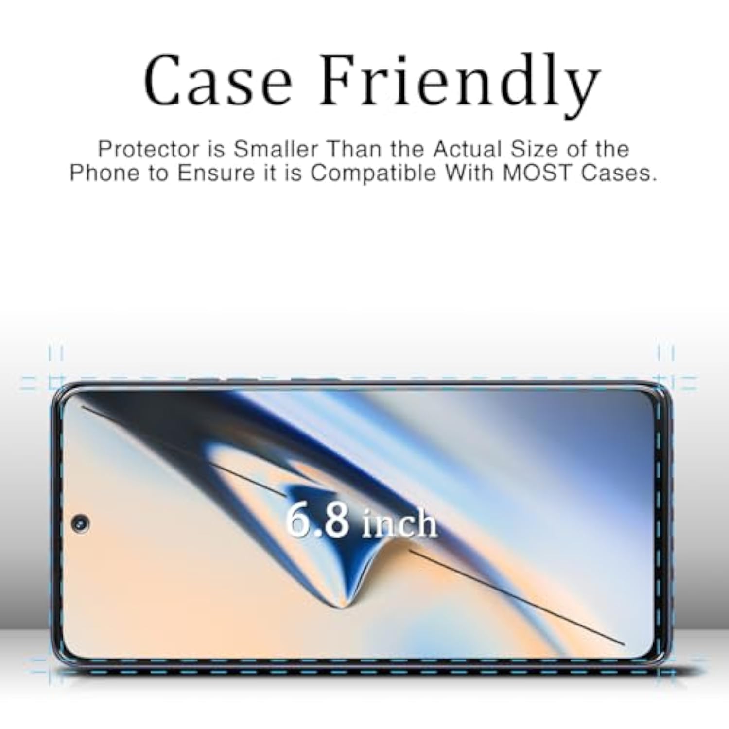 2 Pack Screen Protector For Motorola Moto G Power 5G 2025 Tempered Glass Film, 9H Hardness, Anti Scratch, Bubble Free, Case Friendly