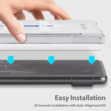 Whitestone Dome Ea [Enhanced Easy Installation] Tempered Glass Screen Protector For Google Pixel 8 Pro[2Pack]