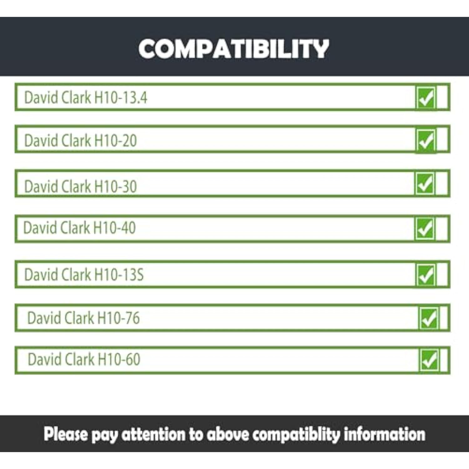 Replacement Earpads Cushion Compatible With David Clark H10-40 H10-13.4 H10-20 H10-30 H10-13S H10-76 H10-60 Dc Headsets Ear Pads With Softer Protein Leather/Memory Foam