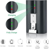 V4 Rechargeable Quick Release Battery For Ring-Doorbell Camera 2/3/3 Plus,/4, For Ring Intercom, Rechargeable Upgraded Battery For Spotlight Camera And Stick Up Cam(3.65V 6040Mah)