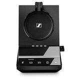 Sennheiser SDW 5066 (507024) - Double-Sided (Binaural) Wireless Dect Headset for Desk Phone Softphone/PC & Mobile Phone Connection Dual Microphone