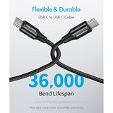Short Usb C To Usb C Cable 1Ft, 2-Pack Pd 60W Fast Charging Usb Type C To Type