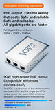 Industrial Poe Gigabit Switch Gigabit Ethernet Network Switch Ethernet Rj45 Splitter Plug&Play 10/100/1000M 5 Ports Metal Design Universal For Network Devices Vsp510