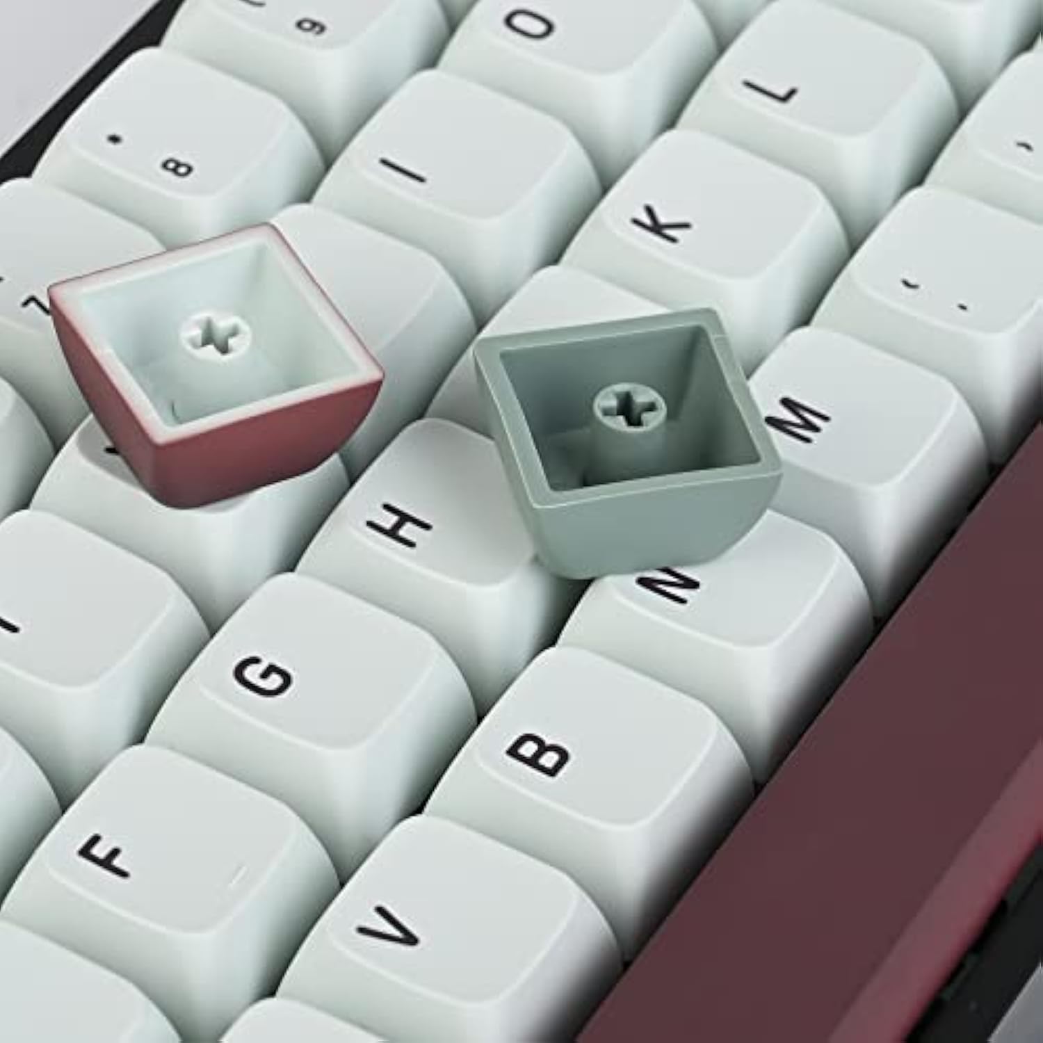 Misty Pbt Custom Keycaps , 141 Keys Dye Sublimation Xda Key Cap Set For Cherry