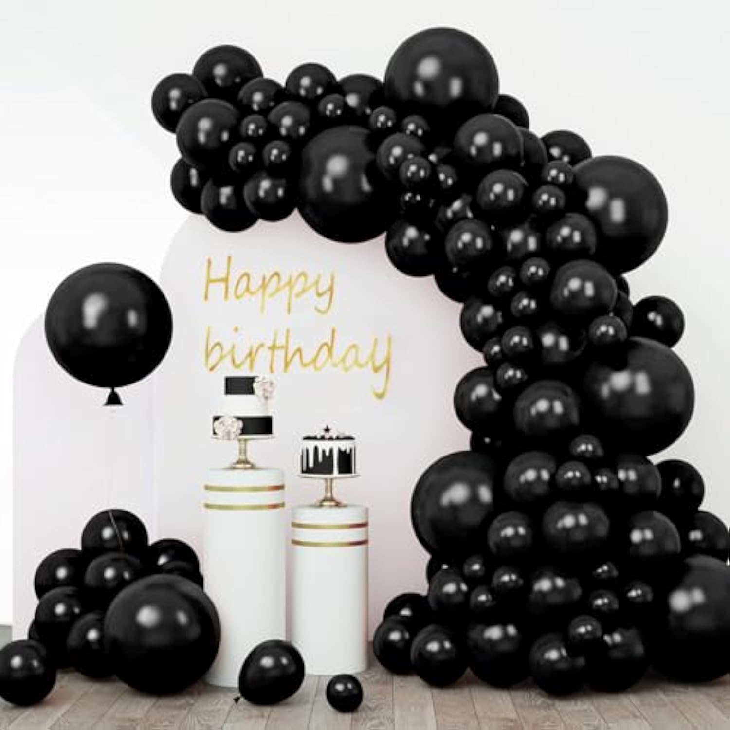 110Pcs Ruby Red Balloons Different Sizes 18 12 10 5 Inches For Garland