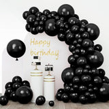 110Pcs Ruby Red Balloons Different Sizes 18 12 10 5 Inches For Garland