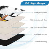 African American Afro Woman Peace Laptop Sleeve Case 13, 13.3, 14 Inch, Computer Cases For Pad Tablet, Waterproof Briefcase Bag