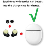 Memory Foam Ear Tips Compatible With Google Pixel Buds Pro Replacement Ear Tips, Perfect Noise Cancellation, Fit In Case, S/M/L 6 Pairs Foam Tips Black (Foam Pp6Pb)