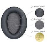Replacement Ear Pads Compatible With Sony Wh-Ch700N/Wh-Ch710N/Wh-Ch720N Headphones, Replacement Made Of Soft Protein Leather And Memory Foam (Titanium Color)