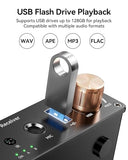 Bluetooth 6.0 Receiver, Hi-Fi Adapter with Wireless Long-Range Low-Latency, Suitable for Home Audio Music Streaming Stereo Systems/Home Speakers,