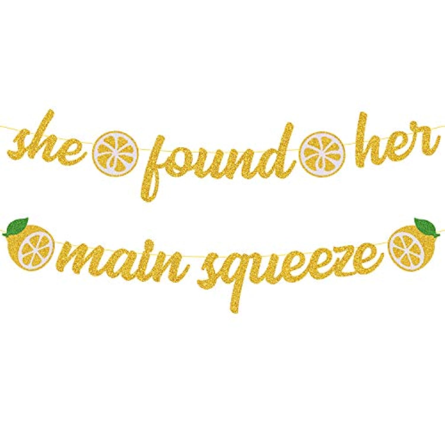 She Found Her Main Squeeze Bridal Shower Decorations For Lemon Citrus Lemon Theme Bride To Be Bachelorette Wedding Engagement Final Fiesta Hen Party Decor