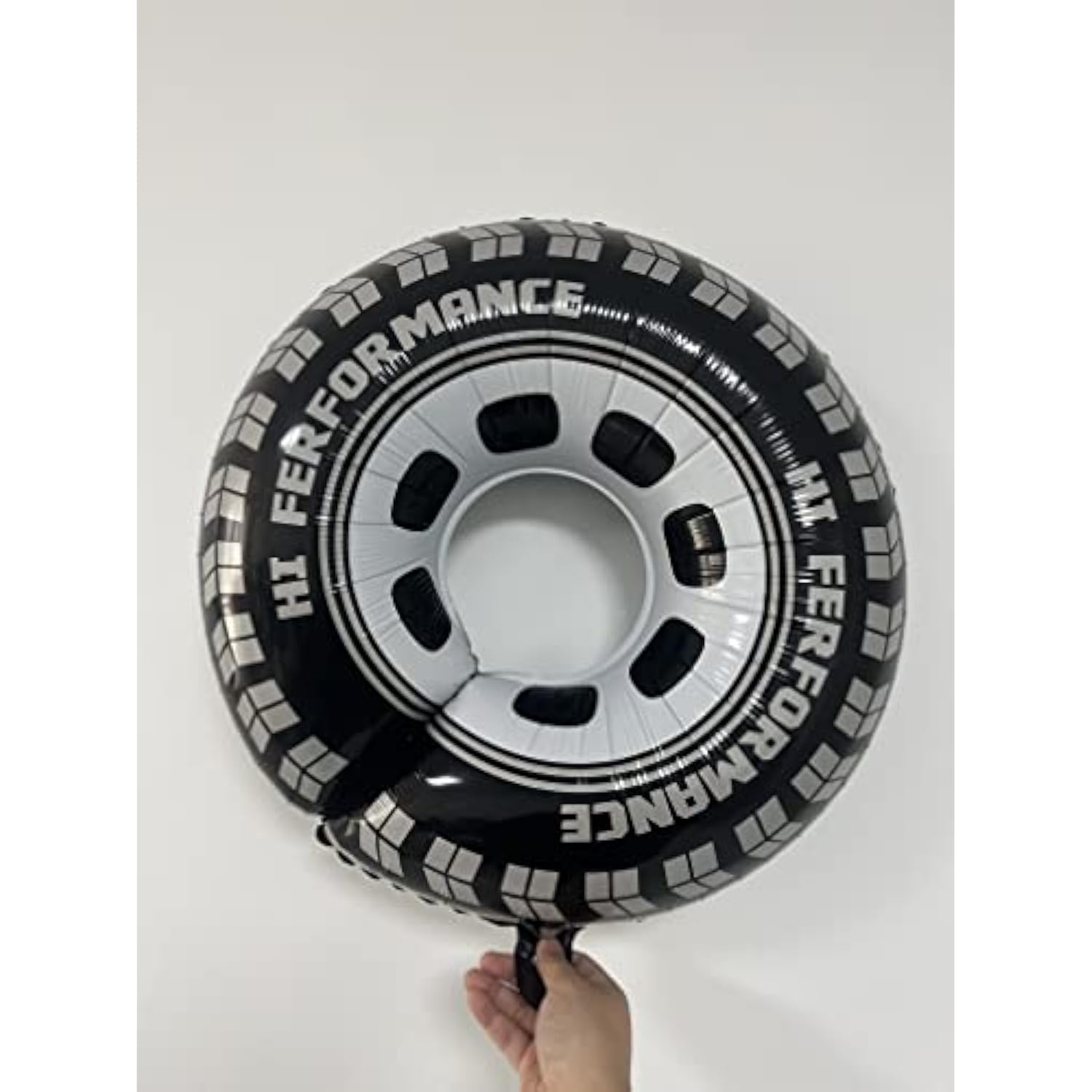 5Pcs 30Inch Wheel Balloons-Race Cars Hot Wheels Birthday Party Decorations Supplies For Men. Cars Theme Birthday Party Decorations.