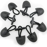 4Pcs Toggle Closure With Wooden Horn Button Diy Sewing Button Accessor