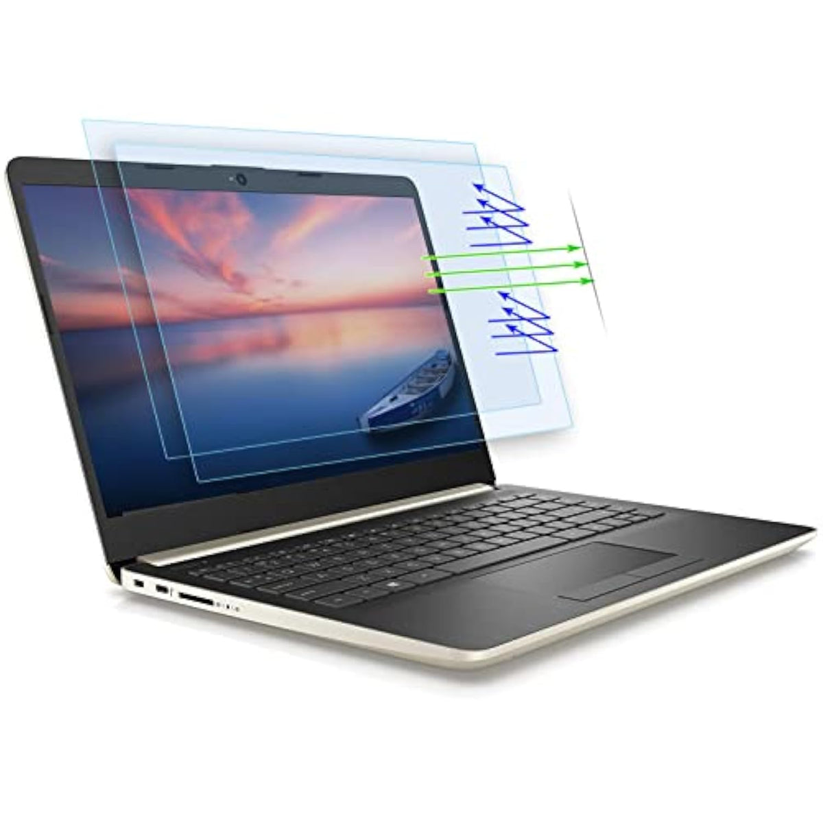 HP 14 inch Laptop Screen Protector Anti Blue Light Glare for HP 14" Laptop/HP Pavilion X360