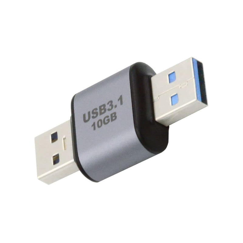 Usb 10Gbps Adapter,Usb 3.0/3.1 Type A Male To Male Data Power Adapter For Lapt