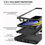 For Samsung Galaxy Note 9 Case,Dropproof Shockproof Heavy Duty Protective For Samsung Note 9 Case, 6.4 Inch(Black)