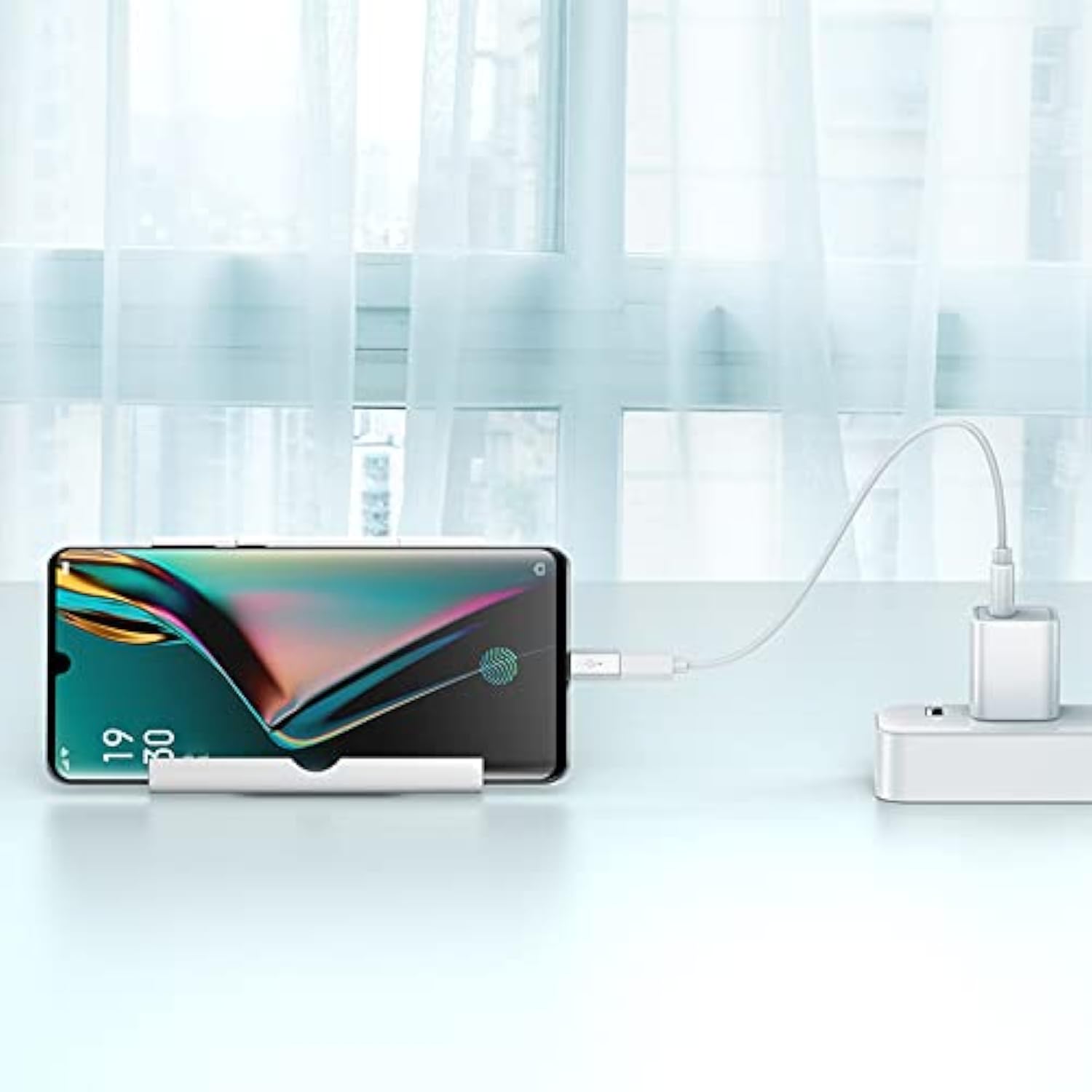 Adapter Micro Usb To Usb C (4 Pack), Micro-Usb Female To Usb-C Male Otg Adapter Compatible With Samsung Galaxy, Lg, Huawei, Type-C Phones, Tablets And More (2 Black And 2 White)