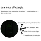 Tcl Ion V Phone Case T607Dl Case Compatible With Tcl Ion X Phone Case Cover [Hard Pc + Soft Silicone][Ring Support] [Luminous Effect] Ygh-Jgp