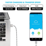 2 Charging Cable,15Ft 2Pack Usb Type C Cable,Extra Long Fast Charger Braided Cord, Usb C-A Charging Cable For Samsung Galaxy S9/S8 Plus/Note 8,Pixel Xl,Lg V30/V20/G7/G6/G5,Google Pixel