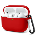 for AirPods Pro 3 Case, Soft Silicone Protective Cover Compatible with  AirPods Pro 3 Case 2025 with Keychain for Women and Men,Led