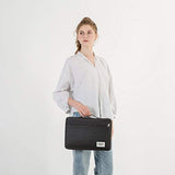 360° Protective Laptop Sleeve Case Bag Cover With Handle For Macbook Air 13 Inch And 13.3 Inch Hp,Lenovo,Dell,Asus,Acer Notebook Computer (Black)