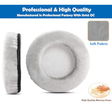 Soft Replacement Earpads Cushion Compatible With Sony Mdr-Zx660 Mdr Zx600 Headphones Ear Pads With Comfortable Fabric And Memory Foam