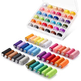 72pcs Sewing Thread Kit, 36 Colors, 400 Yards Polyester Thread for Machines