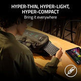Joro Portable Wireless Gaming Keyboard: Thin, Light, Compact - Chroma Rgb - Low Profile Switches - Bluetooth - Long Battery Life - Snap Tap - For Pc & Mac Laptops, Steam Deck, Smartphone, Tablet