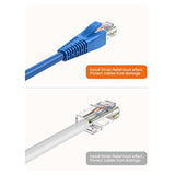 CableCreation RJ45 Ethernet Network Cable Strain Relief Boot 50-Pack Fits CAT5