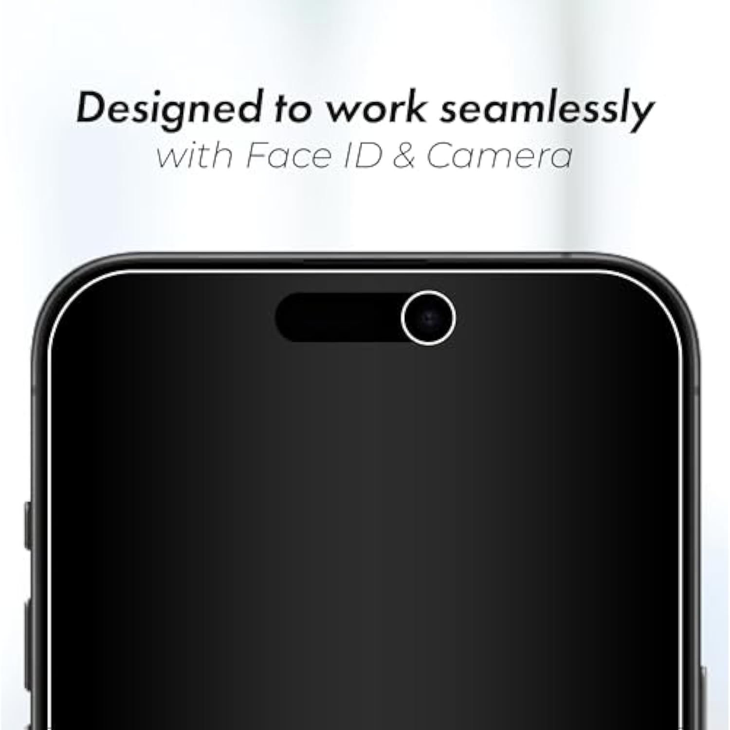 ArmorSuit 2 Pack Screen Protector for iPhone 15 Pro Max [6.7-inch] Case Friendly MilitaryShield HD Clear Film - Made in USA