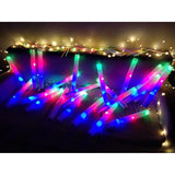 Foam Glow Sticks-192 Pcs Light Up Sticks Party Favor Glow In The Dark Party Supplies With 3 Modes Colorful Flashing Light Up Toys For Party Wedding Birthday Concert Halloween Christmas