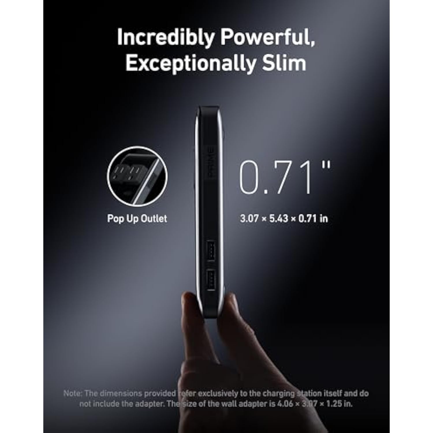 Anker Prime Charging Station, 240W 8-in-1 USB-C Power Strip, 5 ft Detachable Extension Cord, 2 AC, 4 USB-C, 2 USB-A, Works with iPhone 16/15,Desktop Accessory for MacBook,Home,Office (Not for Travel)