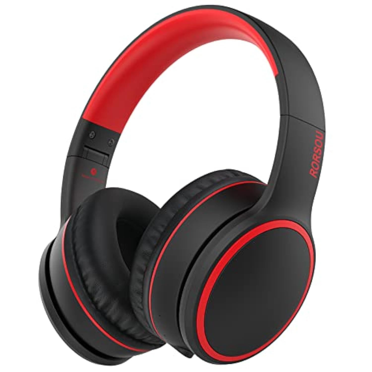 B10 Bluetooth Headphones Over Ear, Lightweight Folding Stereo Bass Wireless Headset With Mic, 50H Playtime, Volume Control, Bluetooth 5.3 Headphones For Ipad/Travel/Tablet/Pc (Black)