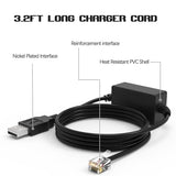 Radar Detector Power Cable, USB to RJ11 Plug Cord Compatible with Escort Passport 9500i, MAX 360, Uniden R1 R3 R7 R8, Beltronics, Radenso XP and