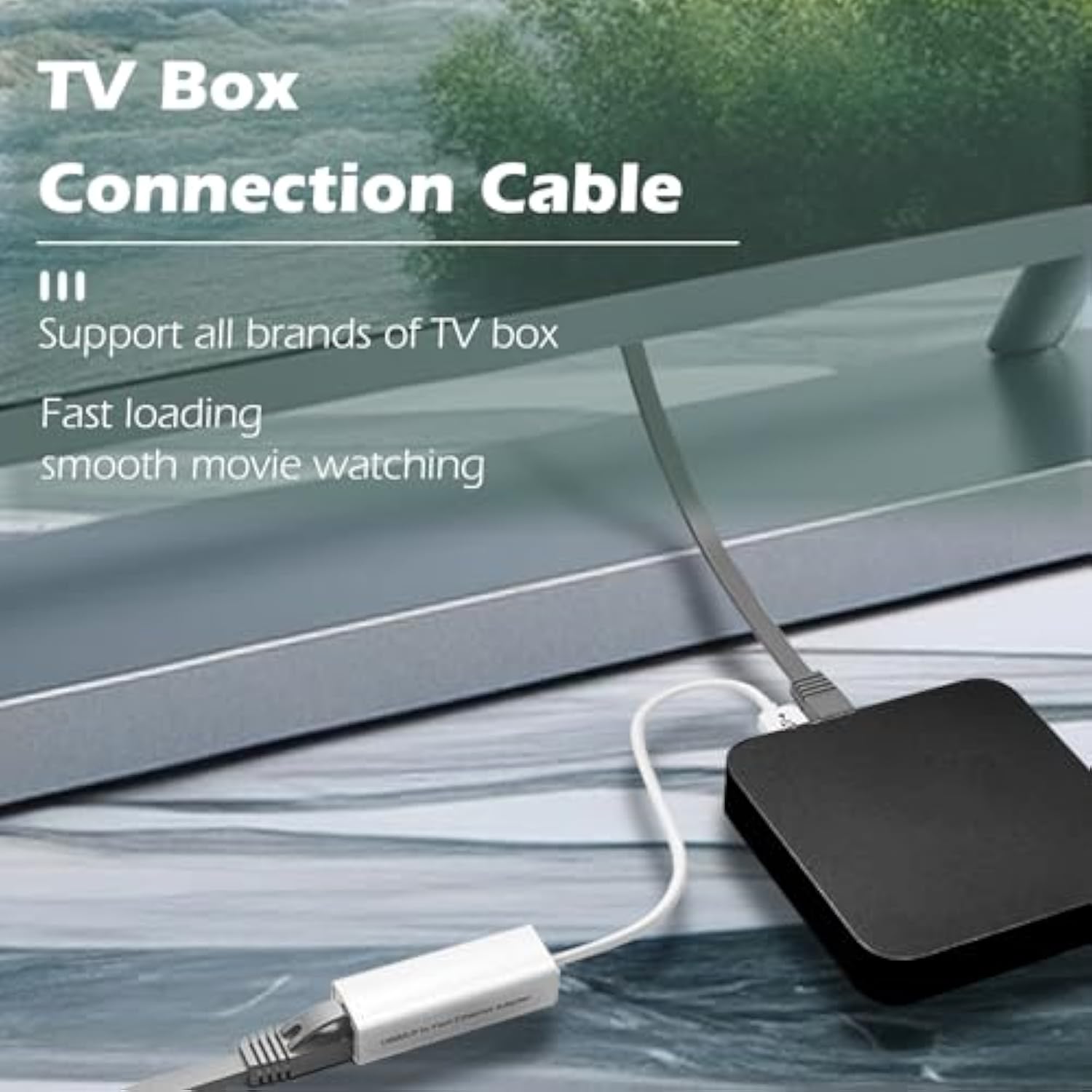 Usb Ethernet Network Adapter, Compatible With Laptops And Usb 2.0 Devices, For