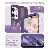 Magnetic Flower Case for Motorola Moto G Power 2025/2026 Colorful Phone Case